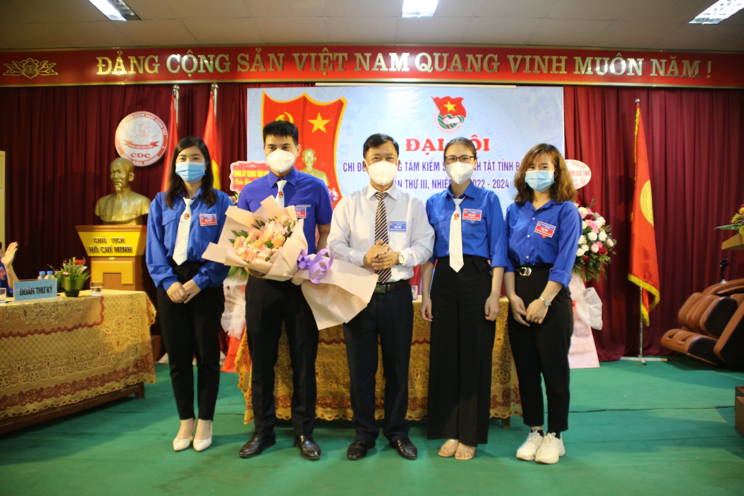 Đại hội chi đoàn Trung tâm Kiểm soát bệnh tật tỉnh Bắc Giang