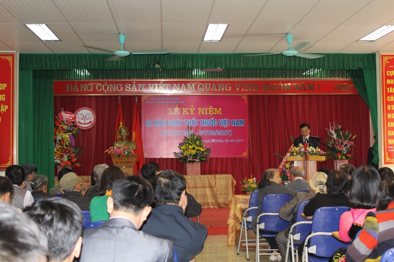 Trung tâm Kiểm soát bệnh tật tỉnh:  Kỷ niệm 62 năm ngày Thầy thuốc Việt Nam