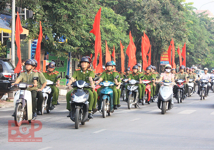 Bắc Giang đảm bảo trật tự an toàn giao thông cho nhân dân trong dịp Lễ
