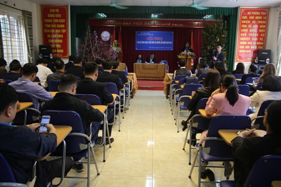 Trung tâm Kiểm soát bệnh tật tỉnh Bắc Giang tổ chức Hội nghị cán bộ, công chức, viên chức, người...