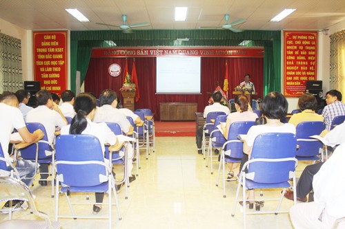 Trung tâm Kiểm soát bệnh tật tỉnh Bắc Giang tập huấn Triển khai tiêm vắc xin bại liệt (IPV) trong...