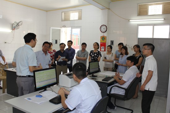 Trung tâm Kiểm soát bệnh tật tỉnh Bắc Giang: Thăm và làm việc với Trung tâm y tế Dự phòng Thái Bình