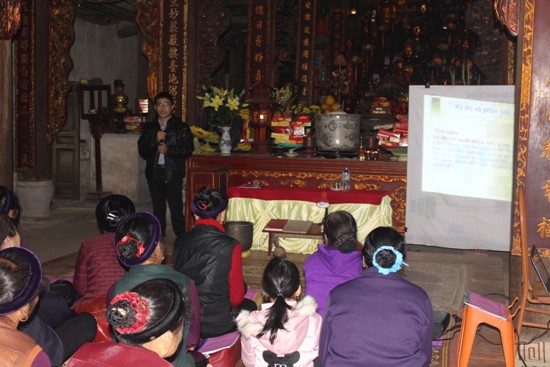 Tập huấn Truyền thông phòng, chống HIV/AIDS cho các tăng ni, phật tử tại chùa Vĩnh Nghiêm