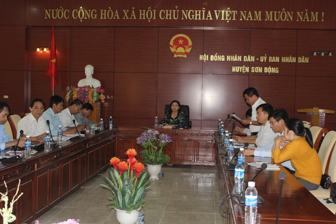 Hội nghị kiểm tra công nhận loại trừ bệnh phong cho huyện Sơn Động